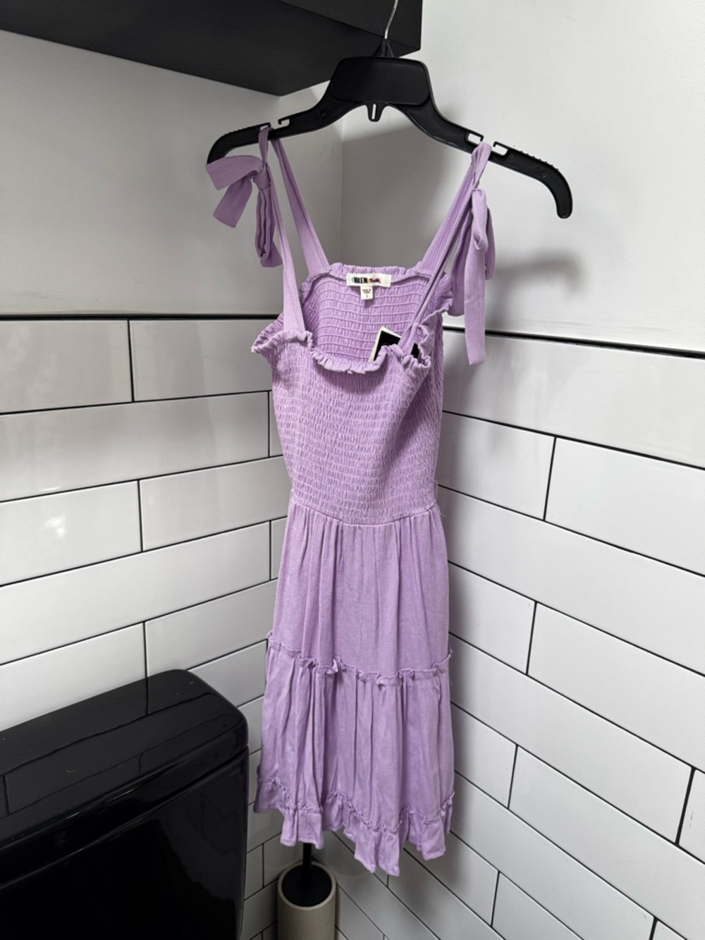 Purple dress
